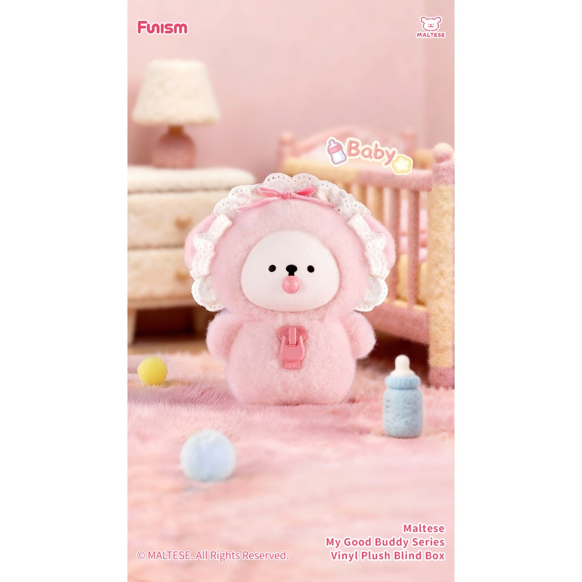 FUNISM Maltese My Good Buddy Series Vinyl Plush Blind Box MX2115