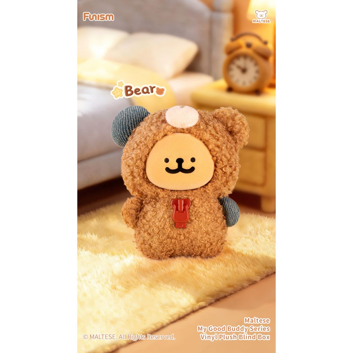 FUNISM Maltese My Good Buddy Series Vinyl Plush Blind Box MX2115