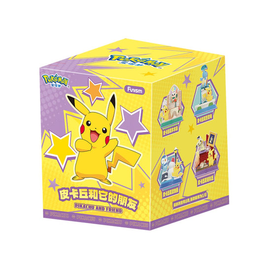 Đồ Chơi Mô Hình Pikachu And Friend Series Blind Box FUNISM MX2193