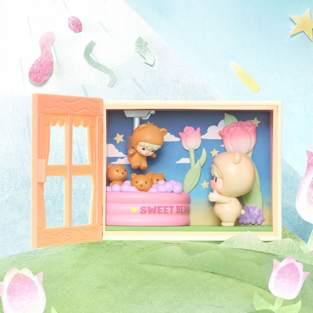 do-choi-mo-hinh-sweet-bean-celebrate-ordinary-days-series-scene-sets-pop-mart-ip-others-6941313028418-011