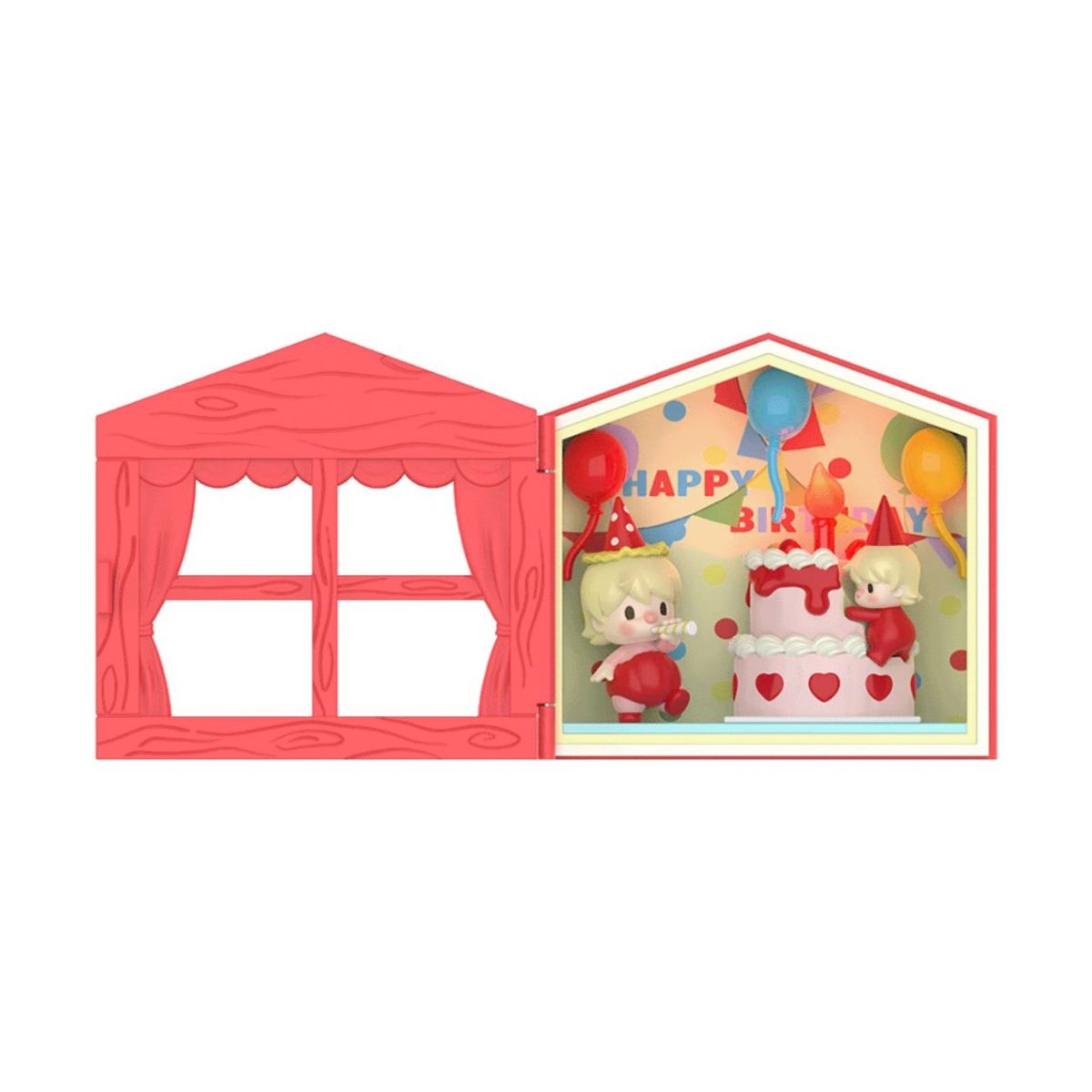 Đồ Chơi Mô Hình Sweet Bean Celebrate Ordinary Days Series Scene Sets POP MART IP OTHERS 6941313028418