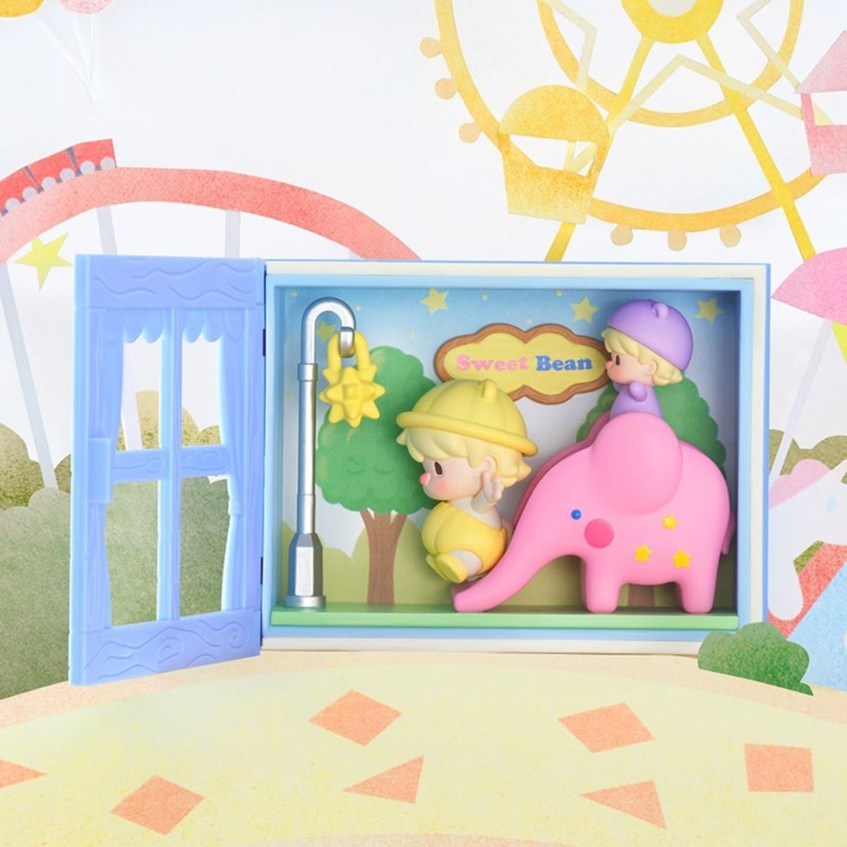 Đồ Chơi Mô Hình Sweet Bean Celebrate Ordinary Days Series Scene Sets POP MART IP OTHERS 6941313028418