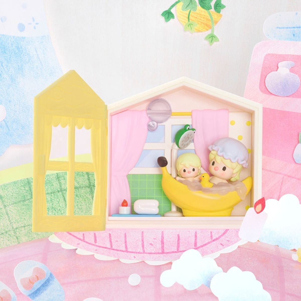 Đồ Chơi Mô Hình Sweet Bean Celebrate Ordinary Days Series Scene Sets POP MART IP OTHERS 6941313028418