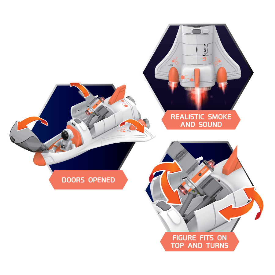 Đồ Chơi Mô Hình Tàu Con Thoi Không Gian VECTO VT80110