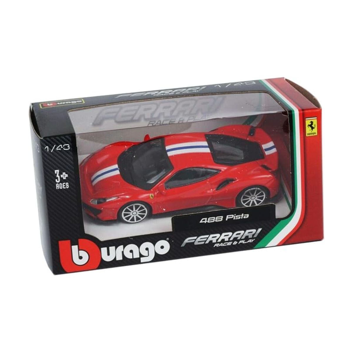 Đồ Chơi Mô Hình Tỉ Lệ 1:43 Xe Ferrari 488 Pista MAISTO 18-36100