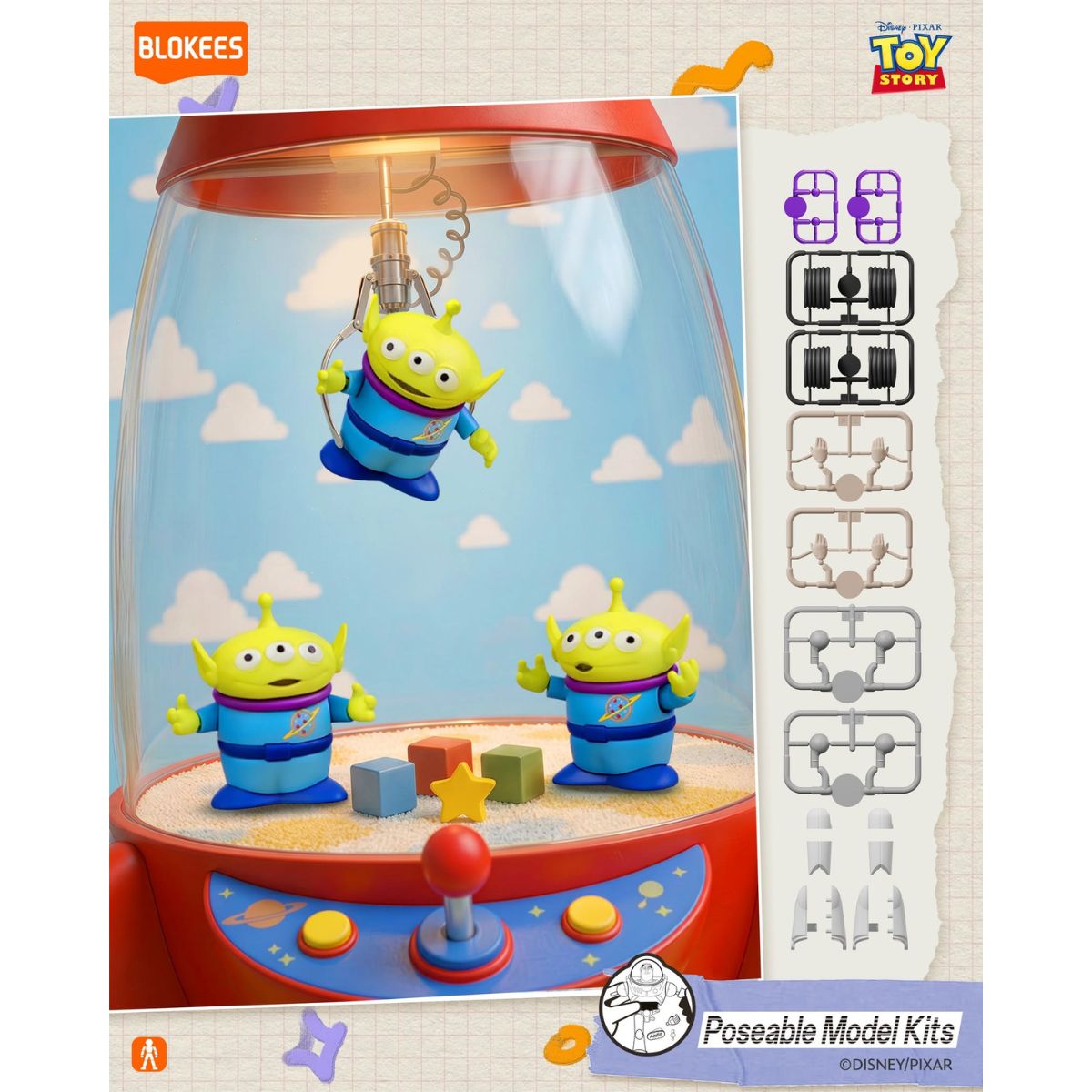 Toy Story Random Collectible Model Kit Collection 01 BLOKEES 75933-B