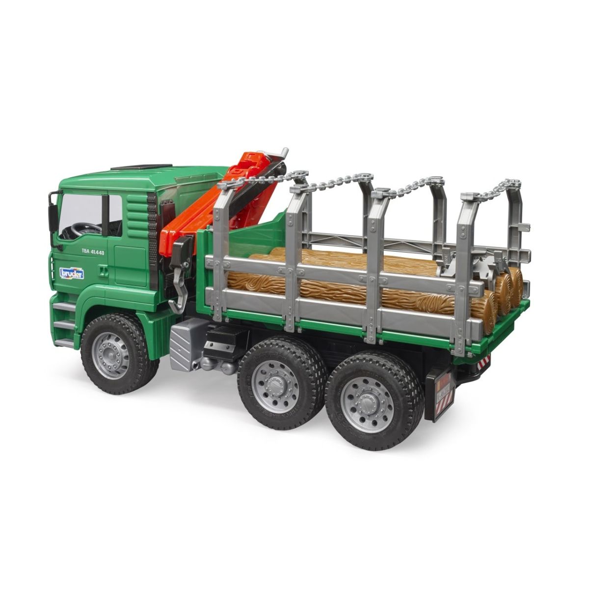 Đồ Chơi Mô Hình Tỷ Lệ 1:16 Xe Chở Gỗ MAN TGA Kèm Cần Cẩu BRUDER BRU02769