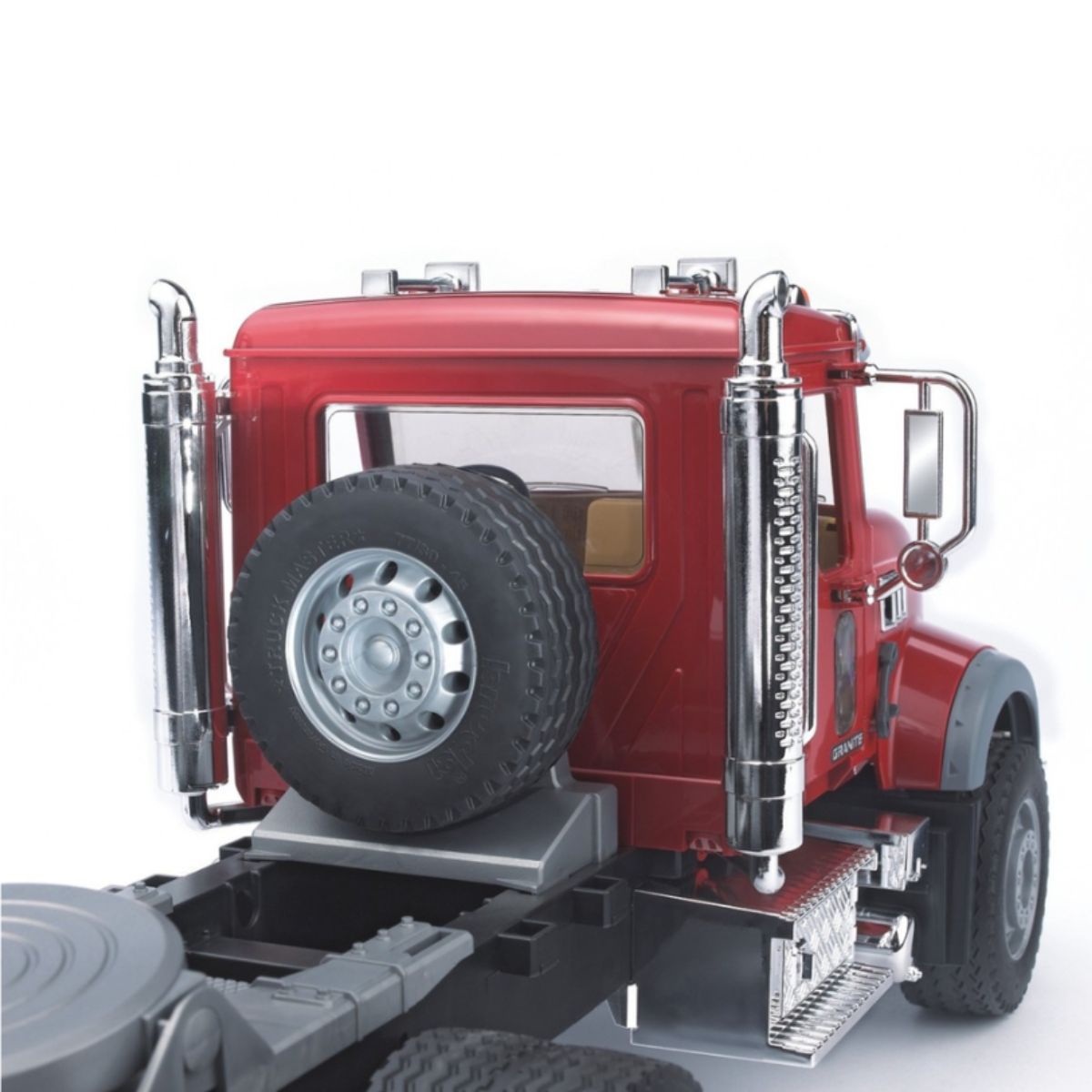 Đồ Chơi Mô Hình: Xe Đầu Kéo MACK Granite & Máy Xúc JCB 4CX Bruder BRU02813