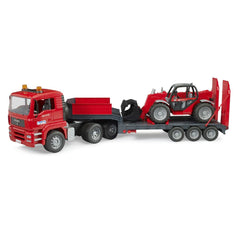 Đồ Chơi Mô Hình Xe Đầu Kéo MAN TGA Và Xe Nâng Manitou BRUDER BRU02774