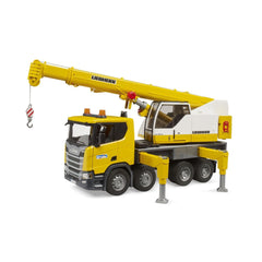 Đồ Chơi Mô Hình: Xe Tải Cần Cẩu Scania Super 560R Liebherr Bruder BRU03571