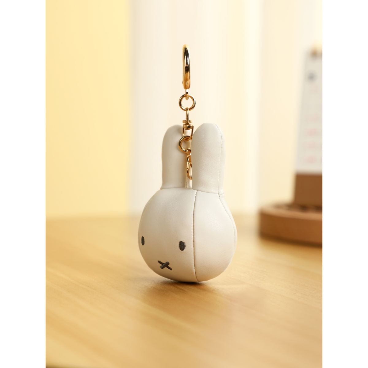 Đồ Chơi Móc Khóa Miffy Da PU - Màu Trắng MIFFY MIF37446