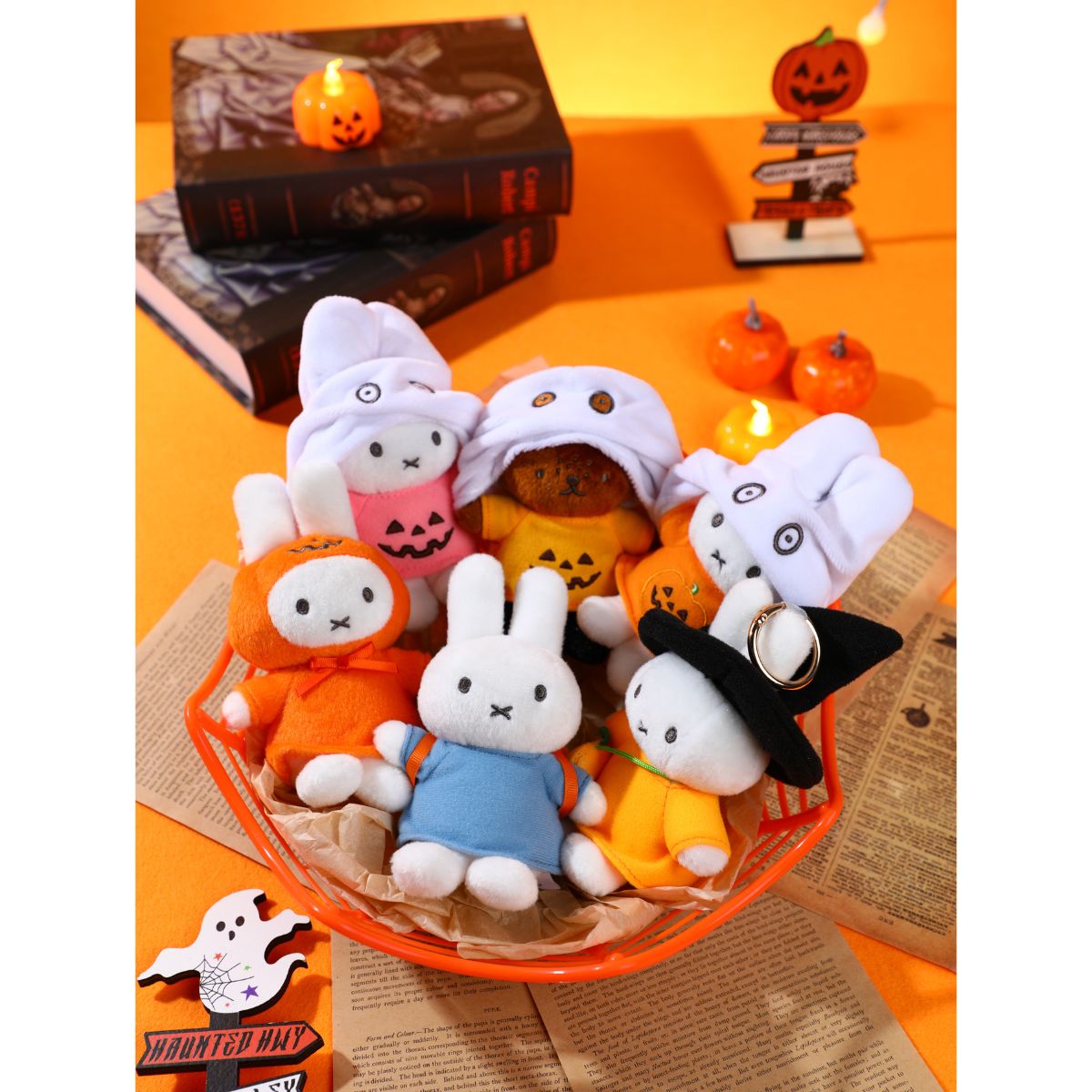 Đồ Chơi Móc Khoá Nhồi Bông Halloween MIFFY MIF37512
