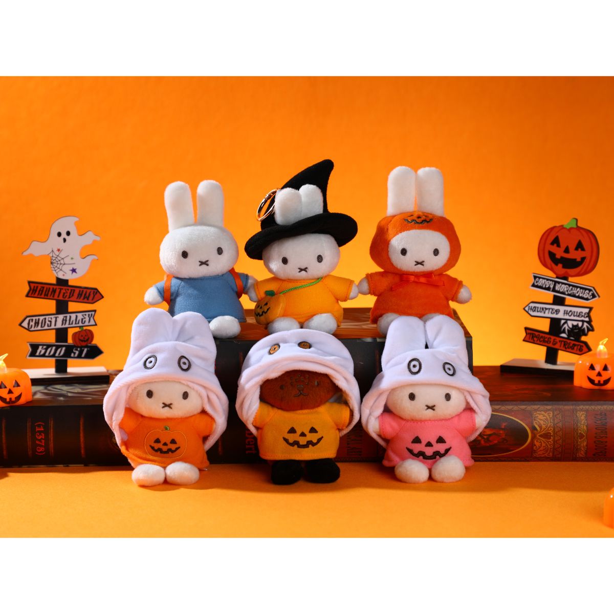 Đồ Chơi Móc Khoá Nhồi Bông Halloween MIFFY MIF37512