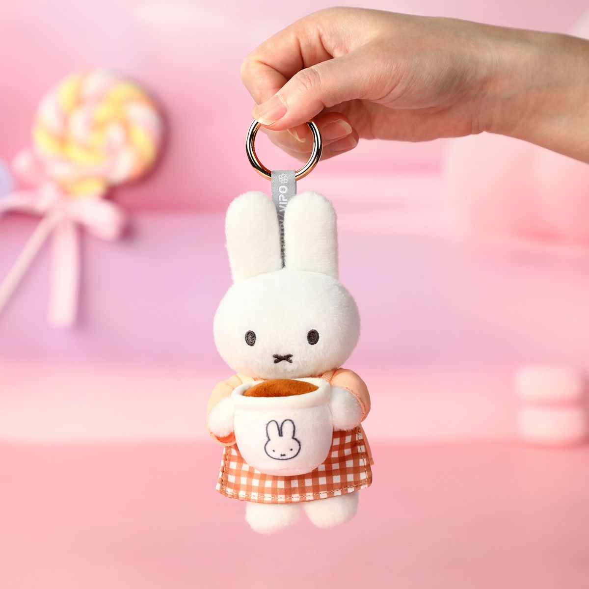 Đồ Chơi Móc Khoá Nhồi Bông Miffy V3 MIFFY MIF37620