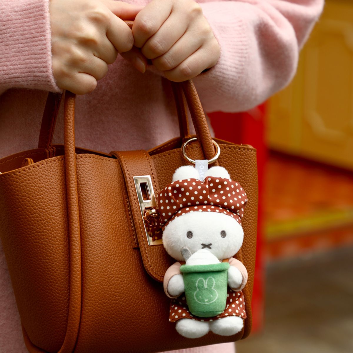 Đồ Chơi Móc Khoá Nhồi Bông Miffy V3 MIFFY MIF37620