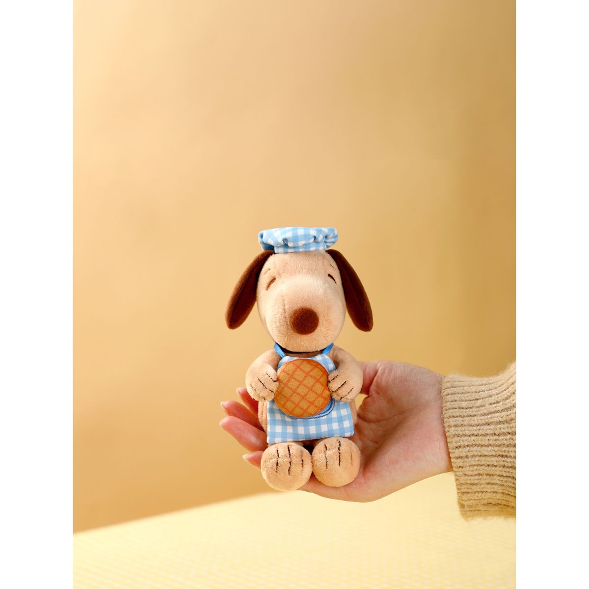Đồ Chơi Móc Khoá Nhồi Bông Snoopy V2 - Chủ Đề Tiệm Bánh PLUSH TOY SP37593
