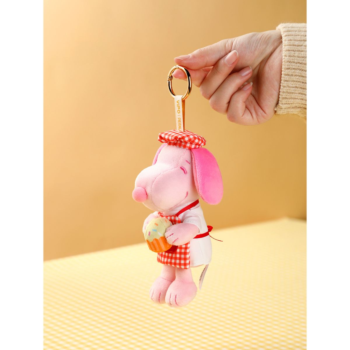 Đồ Chơi Móc Khoá Nhồi Bông Snoopy V2 - Chủ Đề Tiệm Bánh PLUSH TOY SP37593