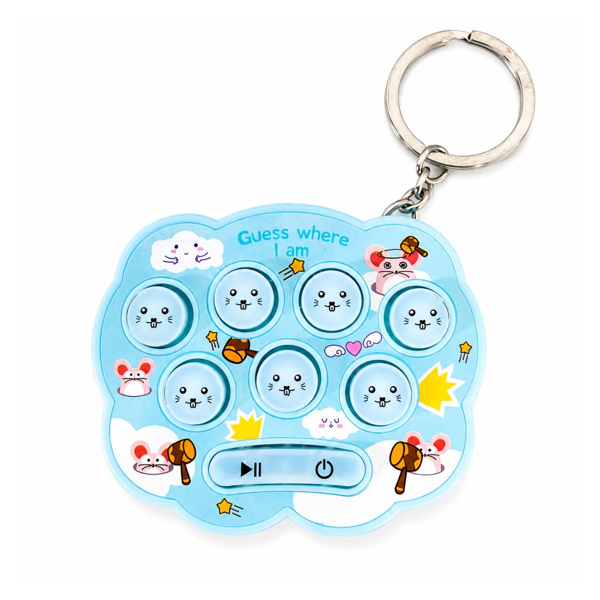 Đồ Chơi Móc Khóa Trò Chơi Đập Chuột CHAMPION GAMES WHA/CPG007