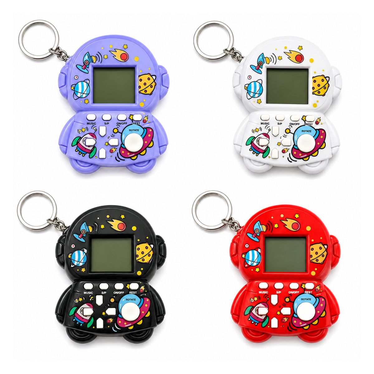 Đồ Chơi Móc Khóa Trò Chơi Điện Tử Phi Hành Gia CHAMPION GAMES MUL/CPG007