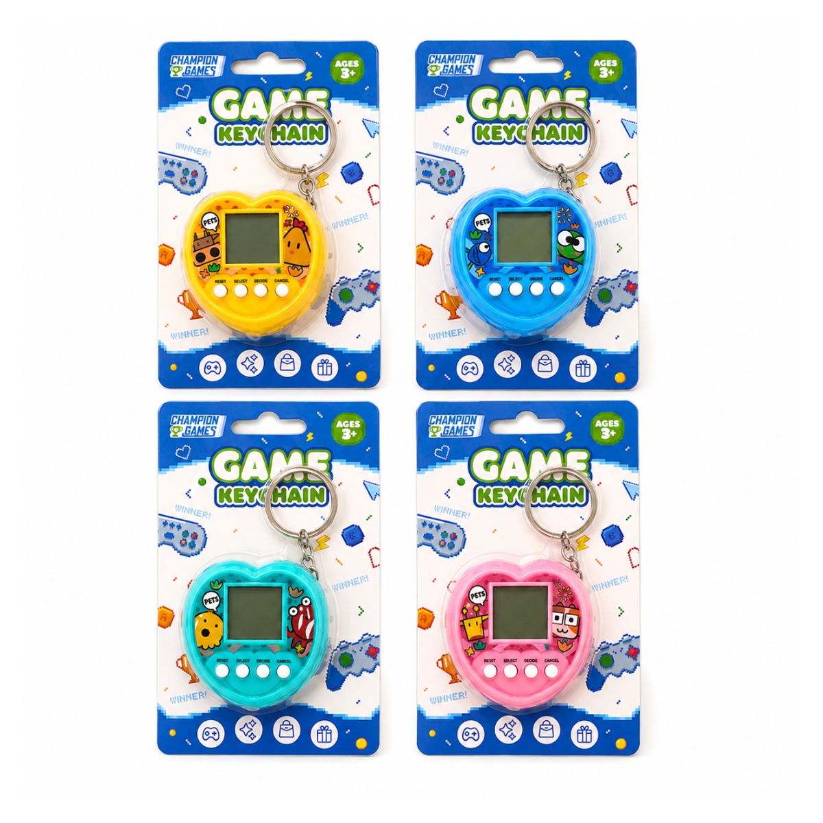 Đồ Chơi Móc Khóa Trò Chơi Nuôi Thú CHAMPION GAMES PET/CPG007
