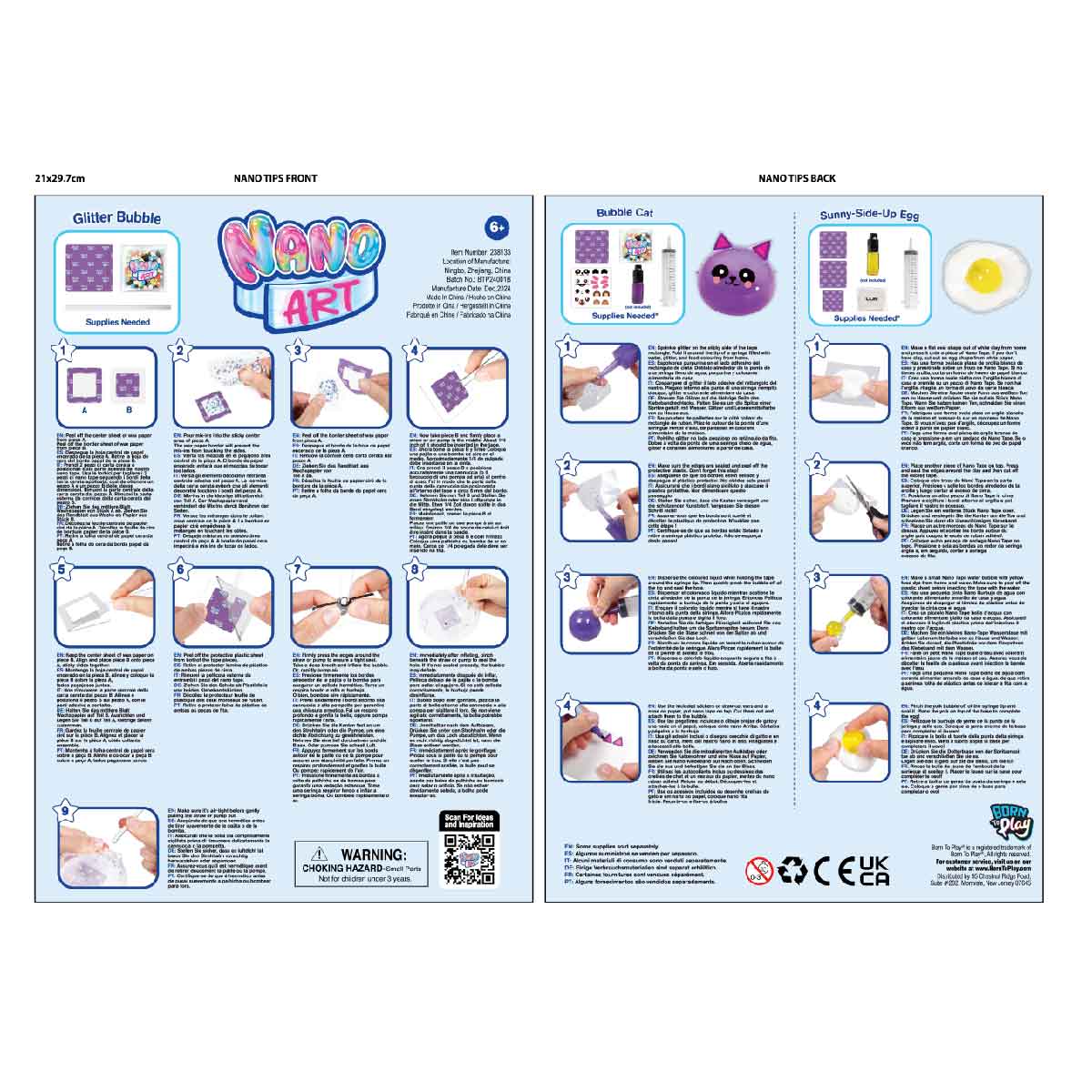 Đồ Chơi Nano Craft - Thú Cưng Tinh Nghịch NANO ART 238133NC