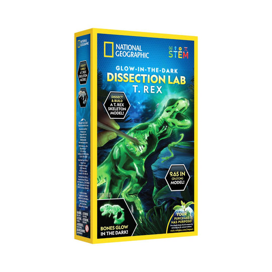 Đồ Chơi Nat Geo Bộ Giải Phẫu T-Rex Phát Sáng Trong Đêm STEAM RTNGTREXLAB