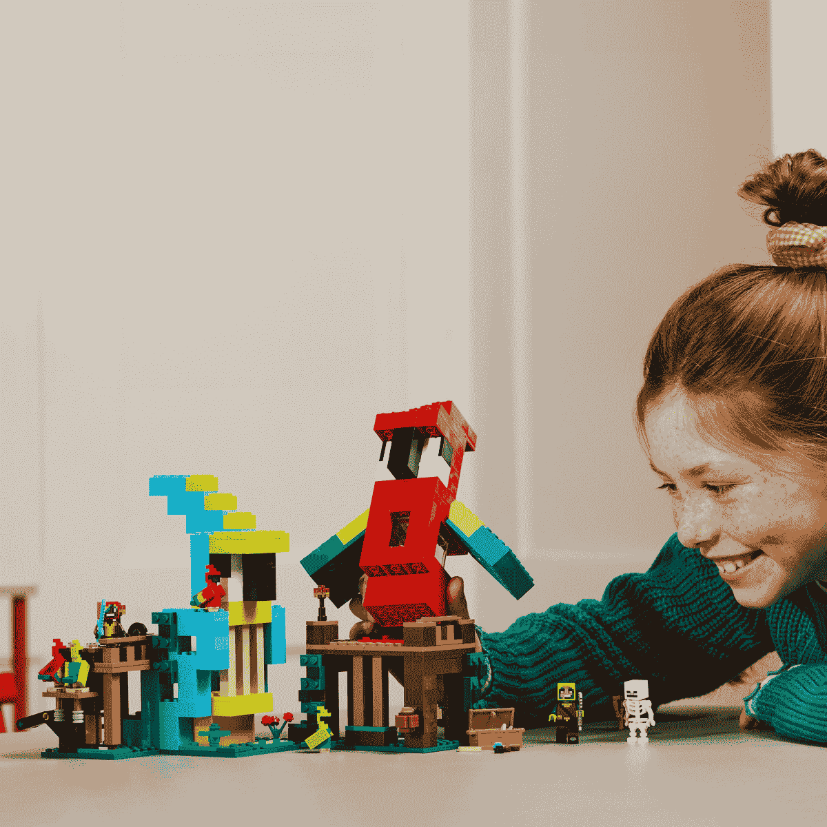 Đồ Chơi Lắp Ráp Ngôi Nhà Của Vẹt LEGO MINECRAFT 21282 (535 chi tiết)