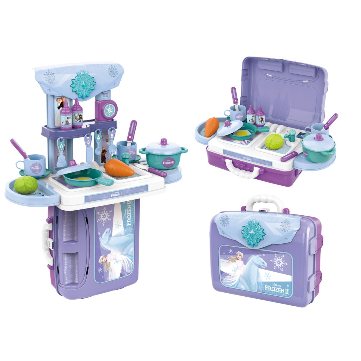 Đồ Chơi Nhà Bếp Dáng Vali 3 Trong 1 Frozen SWEET HEART SH0115