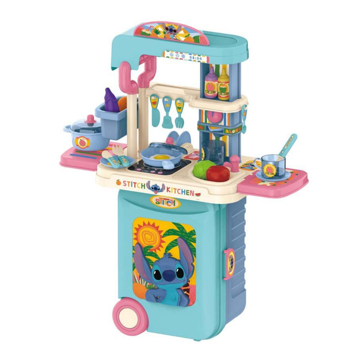 Đồ Chơi Nhà Bếp Dáng Vali 3 Trong 1 Stitch SWEET HEART SH10309