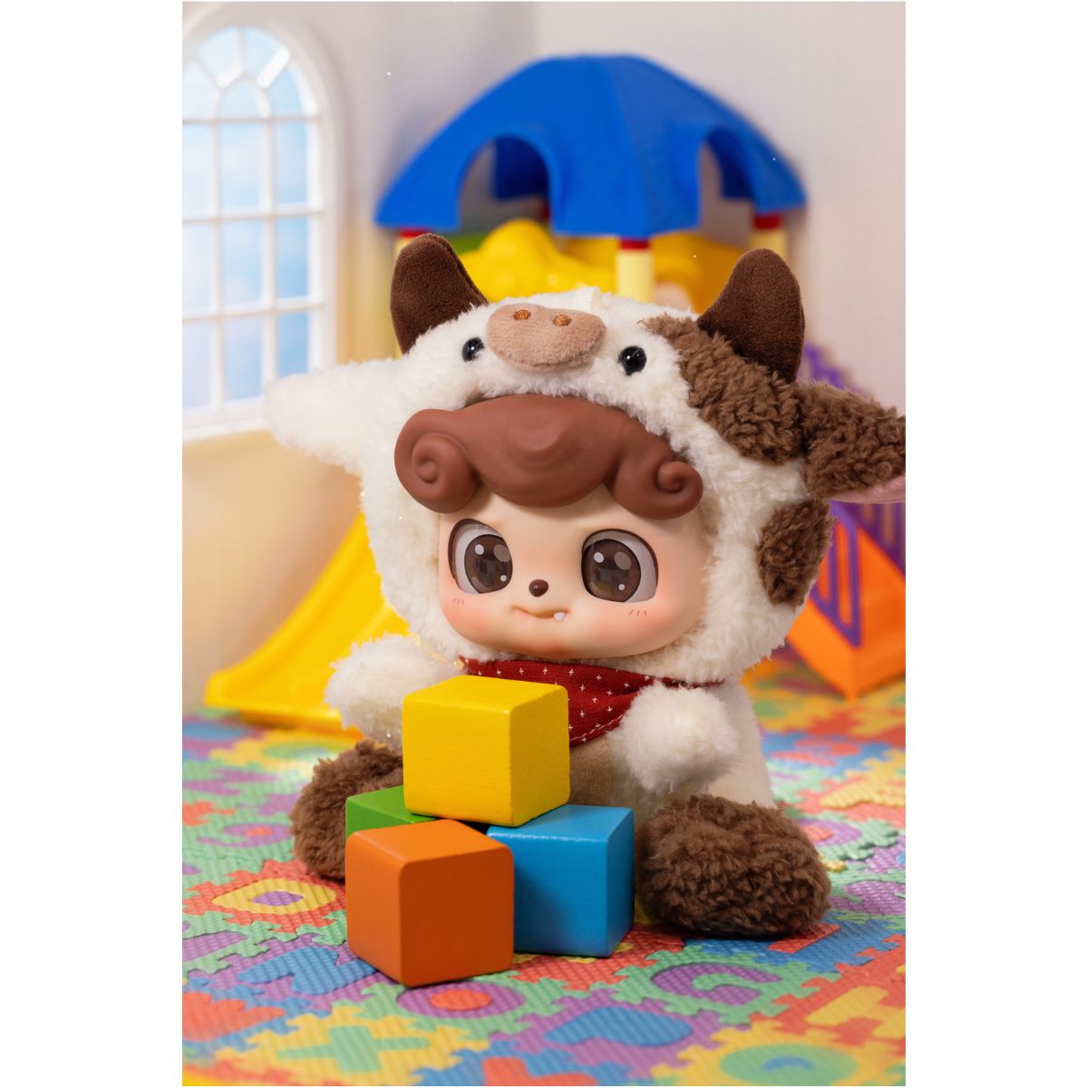 Đồ Chơi Nhồi Bông Q.Kid Animal Preschool PLUSH TOY PS1425