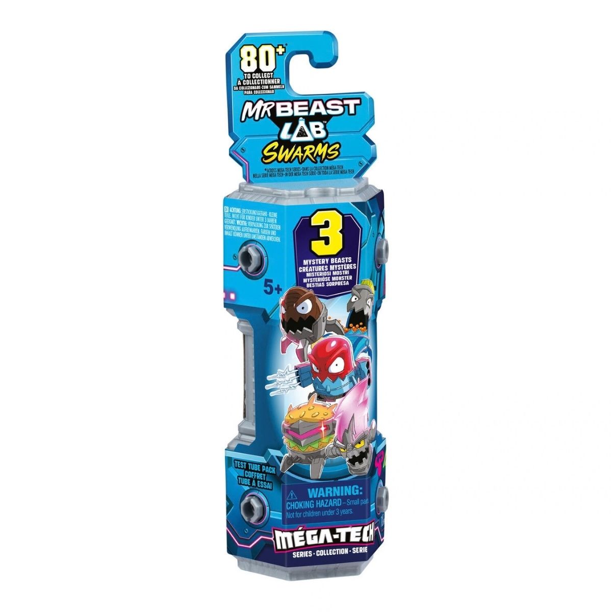 Đồ Chơi Ống Thí Nghiệm Series 5 - 3 Sinh Vật  MRBEAST LAB 24934