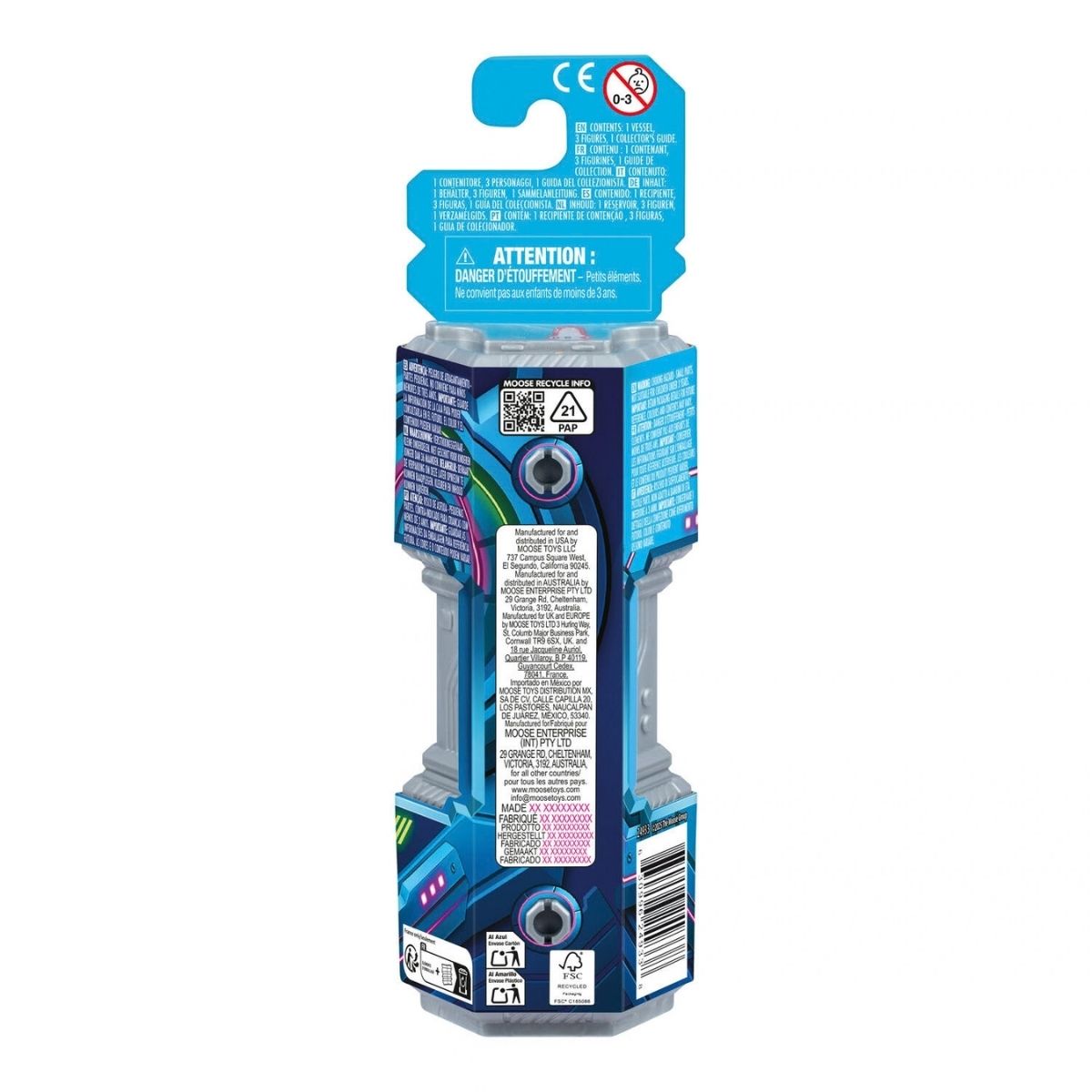 Đồ Chơi Ống Thí Nghiệm Series 5 - 3 Sinh Vật  MRBEAST LAB 24934