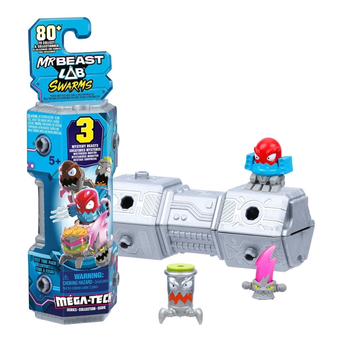 Đồ Chơi Ống Thí Nghiệm Series 5 - 3 Sinh Vật  MRBEAST LAB 24934