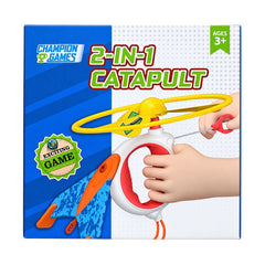 Đồ Chơi Phóng Máy Bay Và Chong Chóng 2 Trong 1 Màu Đỏ CHAMPION GAMES CPG008-RE