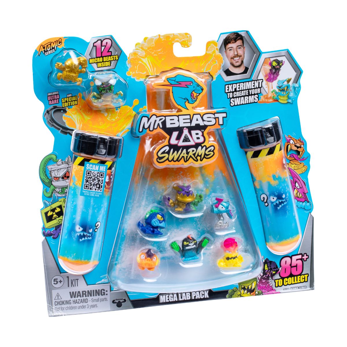 Đồ Chơi Phòng Thí Nghiệm - 12 Sinh Vật - 1 MRBEAST LAB 24749