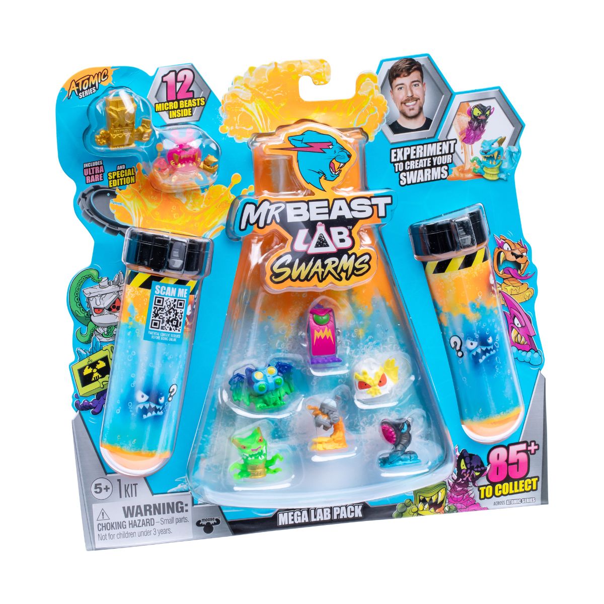 Đồ Chơi Phòng Thí Nghiệm - 12 Sinh Vật - 4 MRBEAST LAB 24752