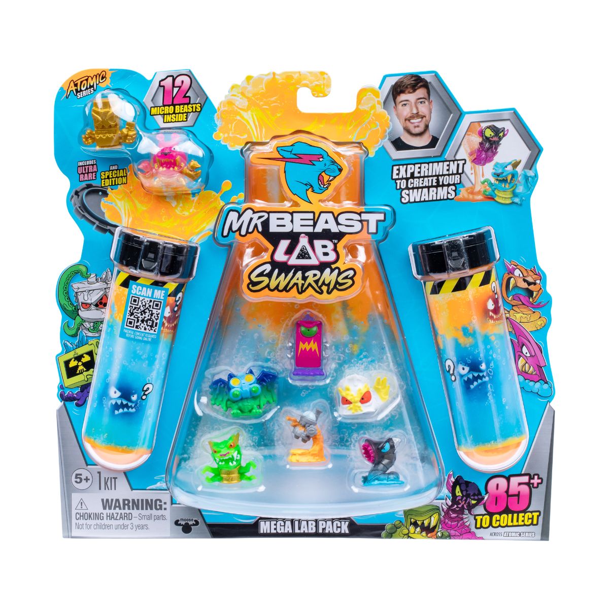 Đồ Chơi Phòng Thí Nghiệm - 12 Sinh Vật - 4 MRBEAST LAB 24752