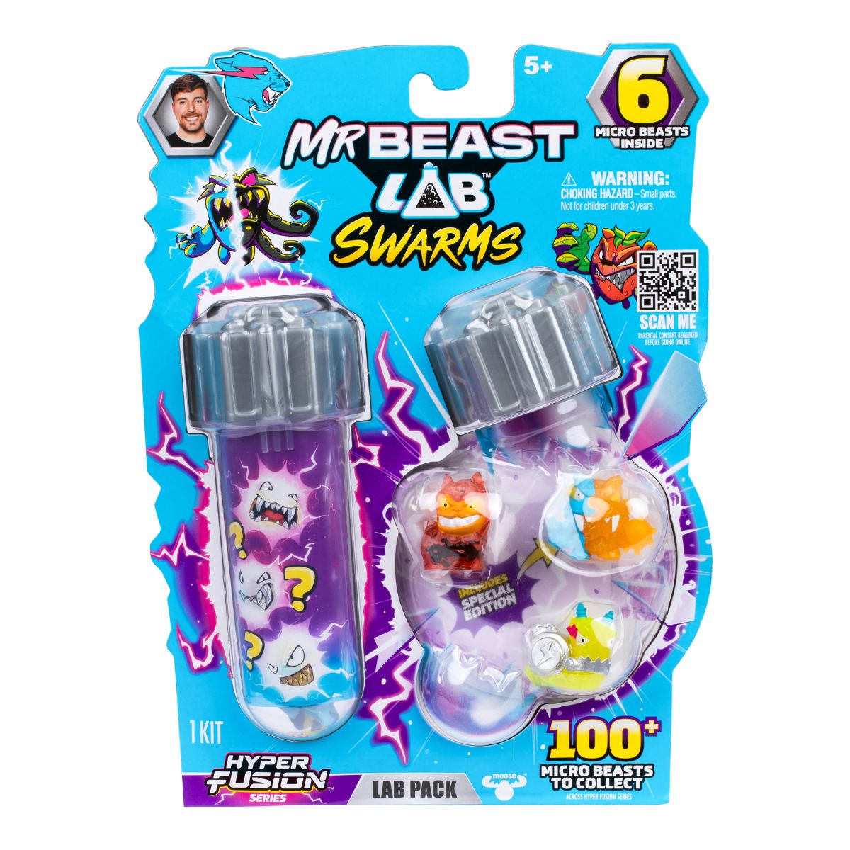 Đồ Chơi Phòng Thí Nghiệm Series 3 - 6 Sinh Vật MRBEAST LAB 24784