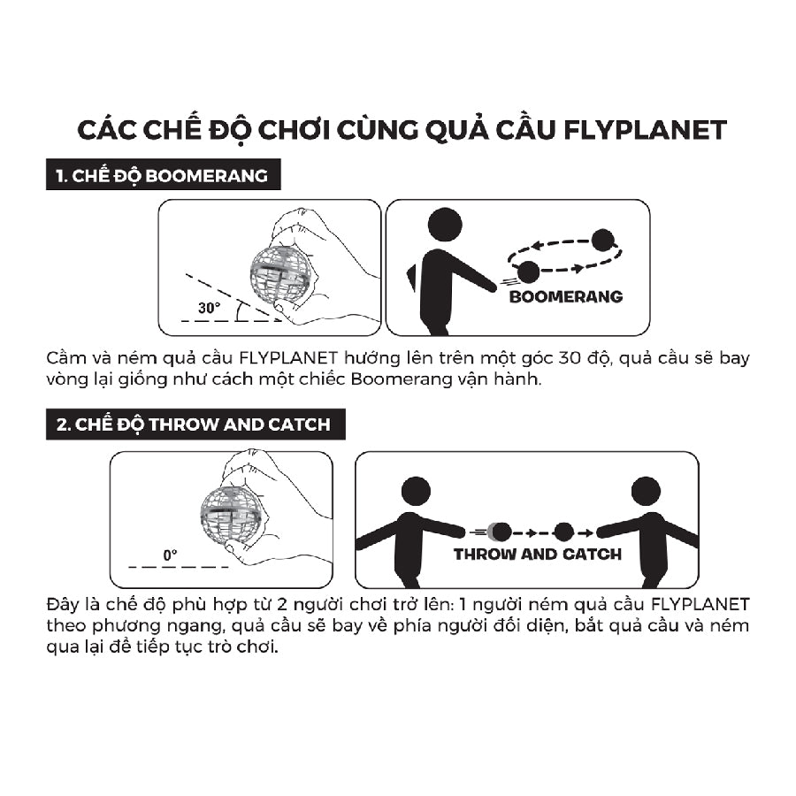 Đồ chơi quả cầu bay ma thuật Flyplanet (Xanh) VECTO VT1683