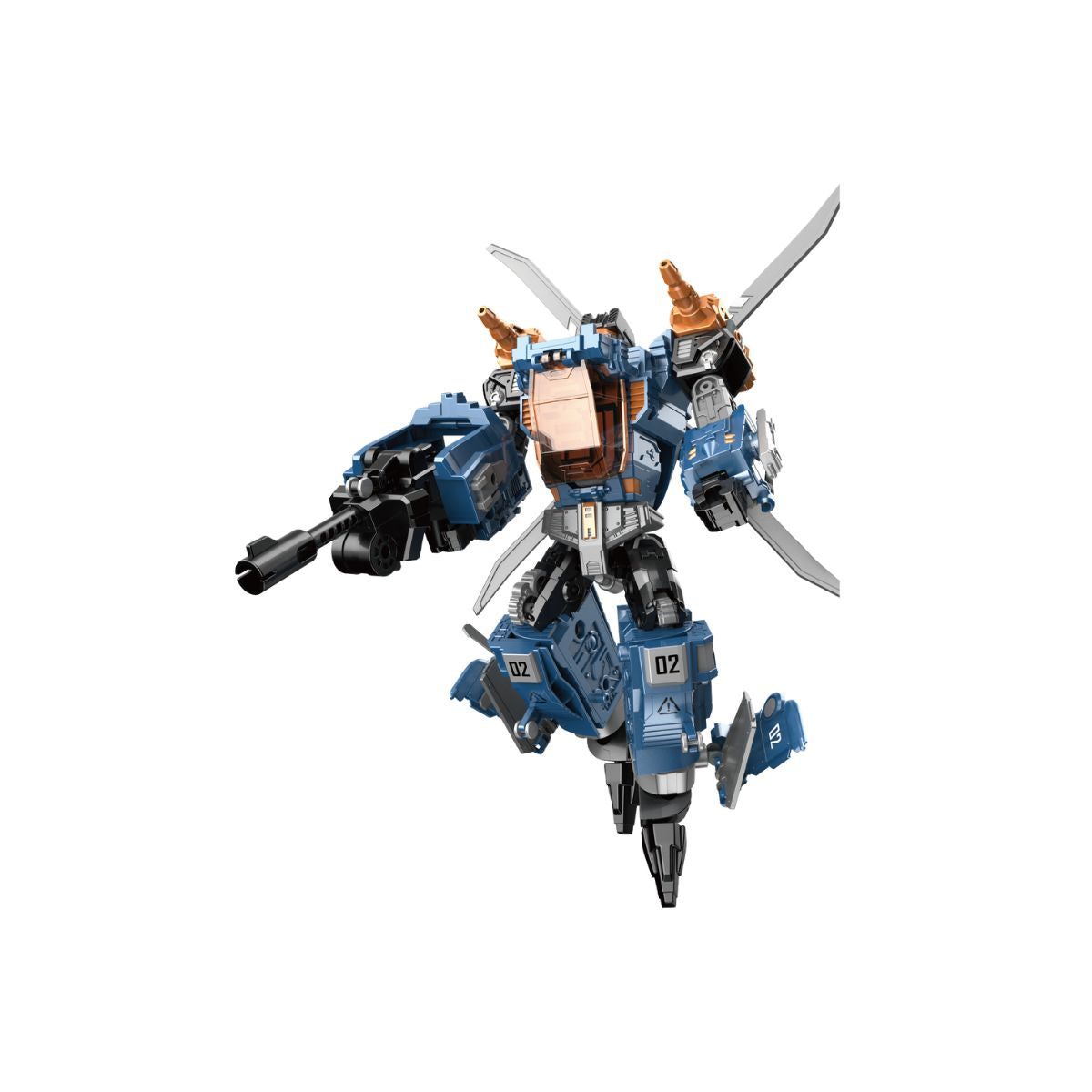 Đồ Chơi Robot Biến Hình Thành Máy Bay Trực Thăng (Xanh) VECTO VTB19/BL