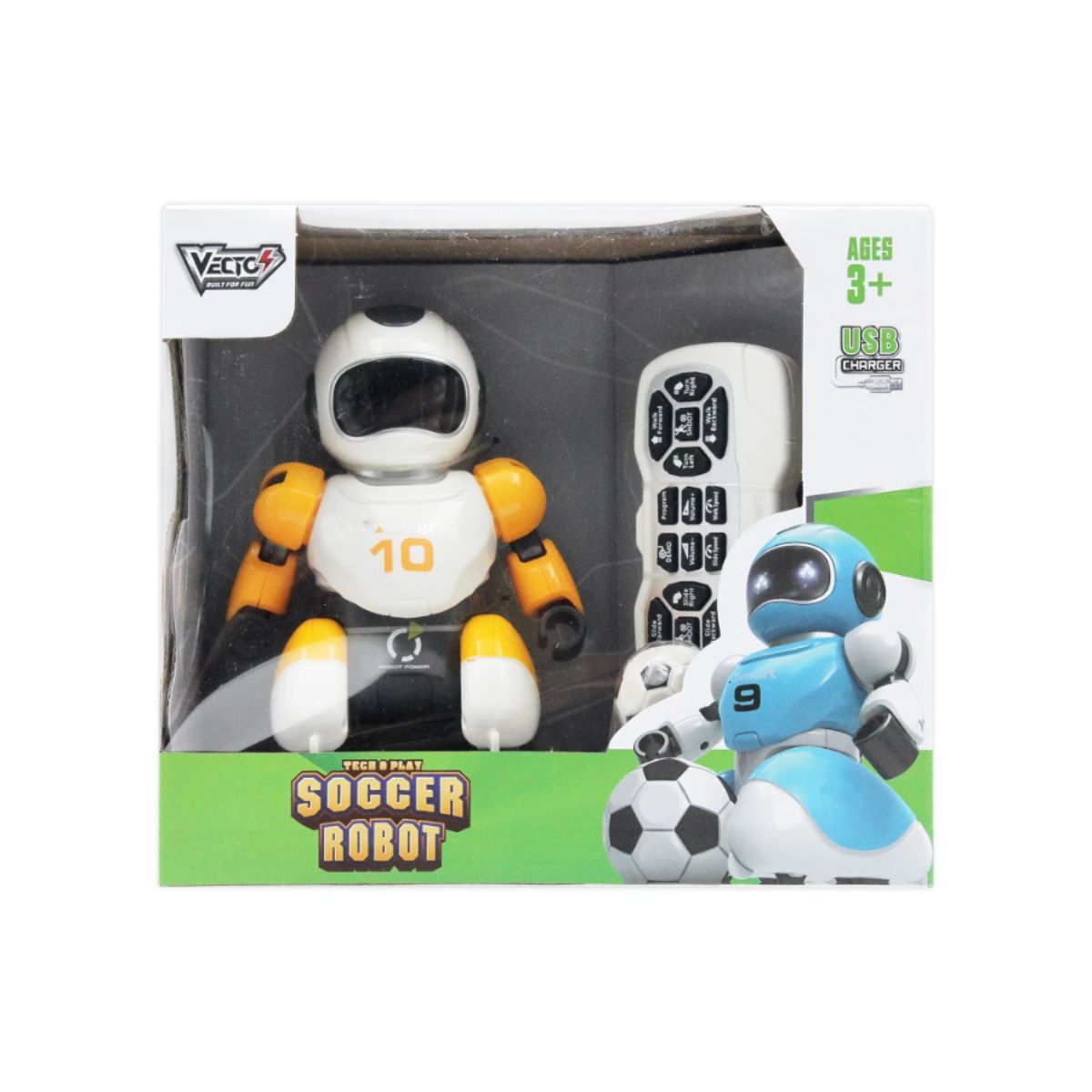 Đồ chơi Robot Bóng đá điều khiển từ xa (Vàng) VECTO VT3066C