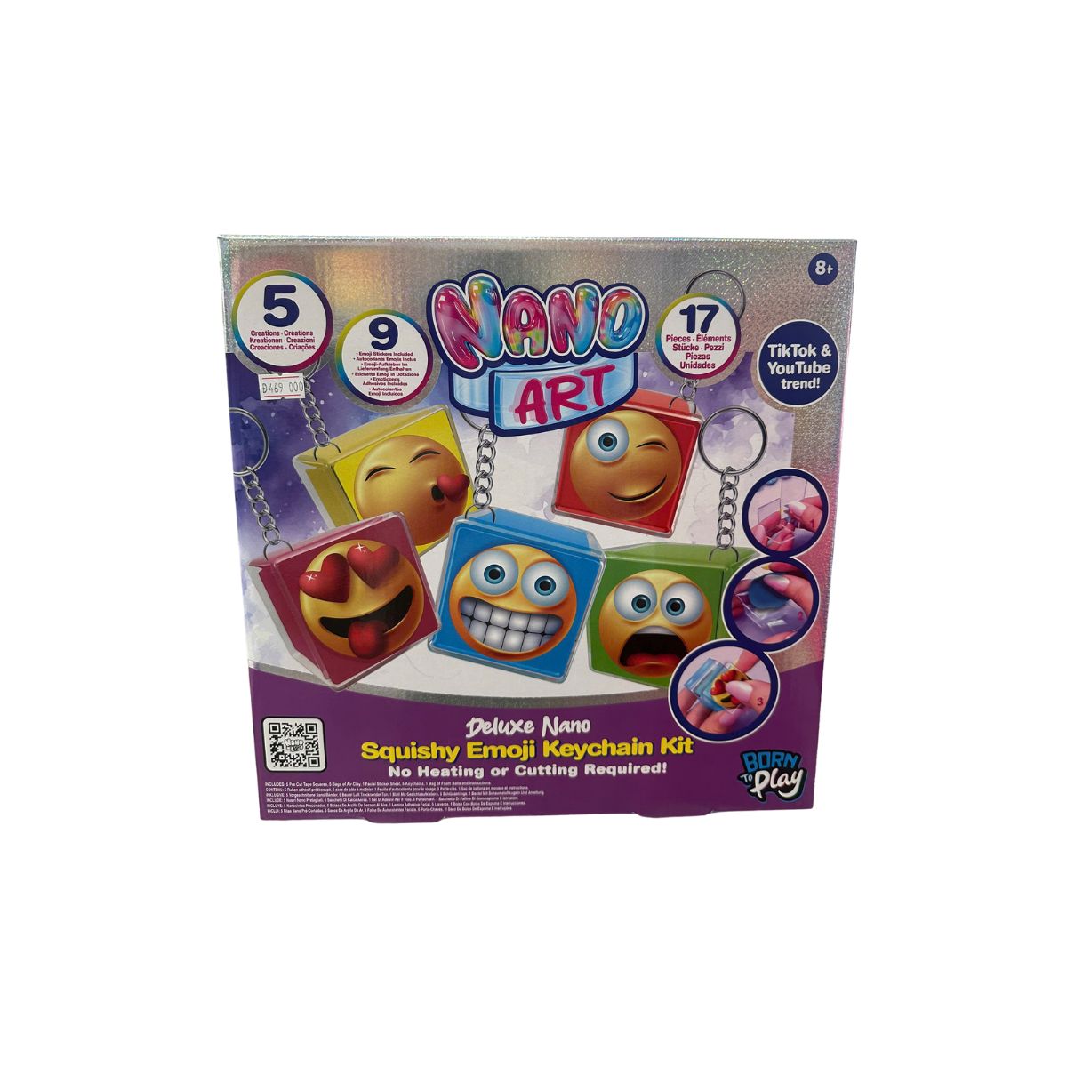 Đồ Chơi - Set Móc Khoá Cảm Xúc NANO ART 238145-6L