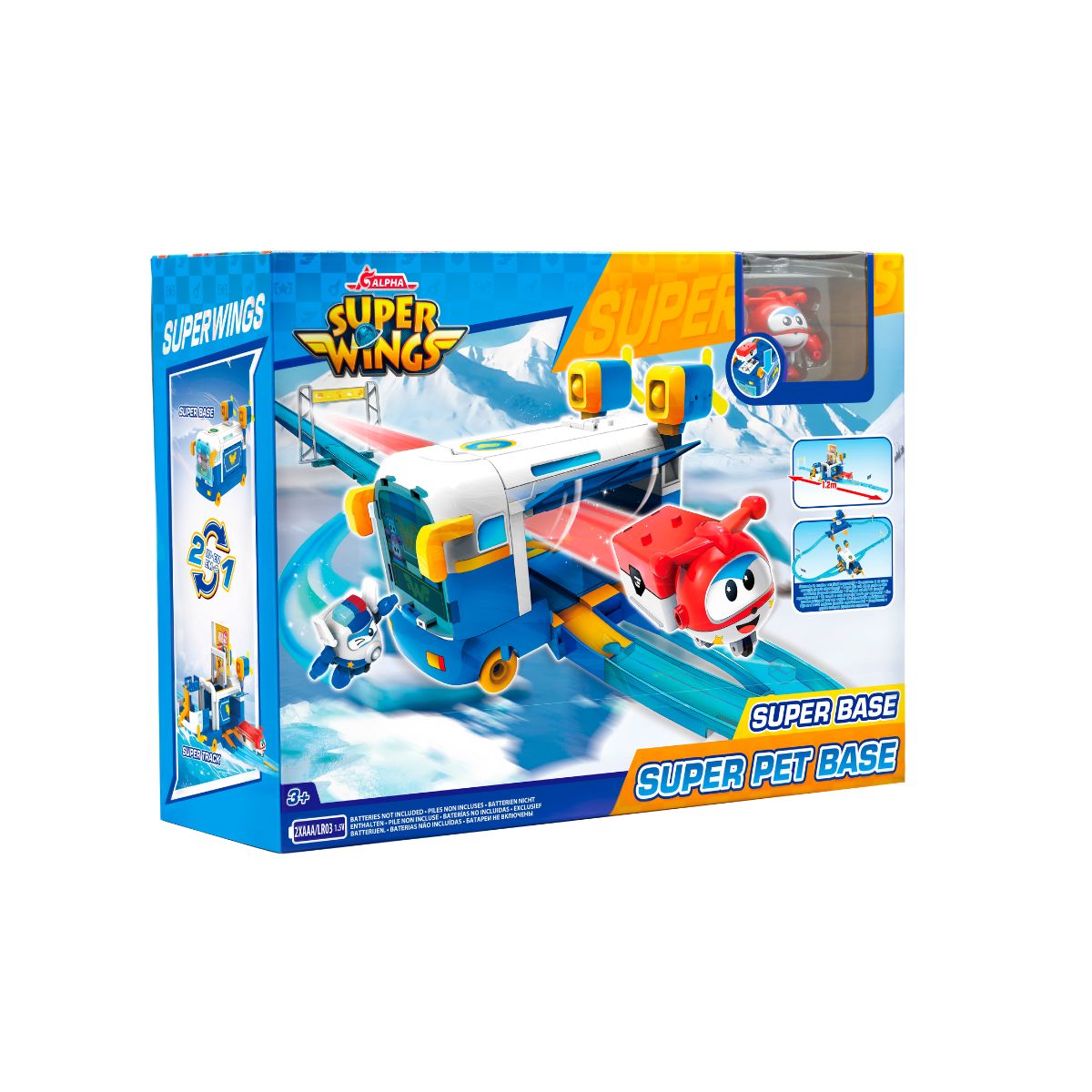 Đồ Chơi Siêu Căn Cứ Superwings Biến Hình Căn Cứ Thú Cưng Siêu Cấp SUPERWINGS EU790863