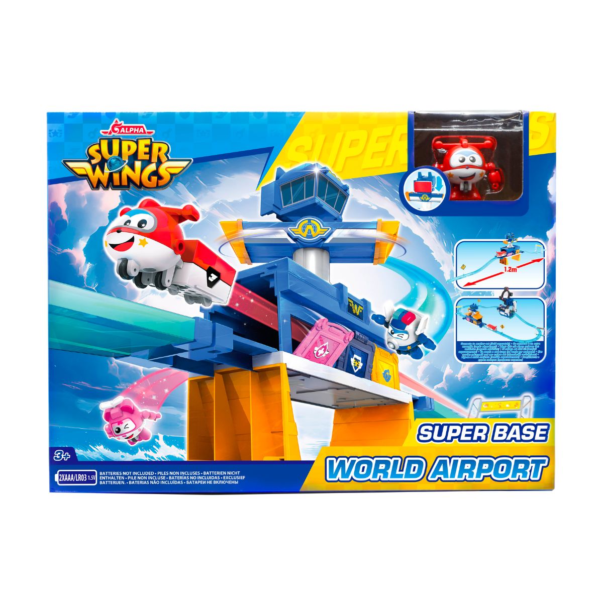 Đồ Chơi Siêu Căn Cứ Superwings Biến Hình Trạm Kiểm Soát Sân Bay SUPERWINGS EU790862