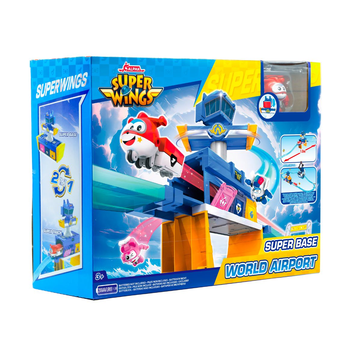 Đồ Chơi Siêu Căn Cứ Superwings Biến Hình Trạm Kiểm Soát Sân Bay SUPERWINGS EU790862
