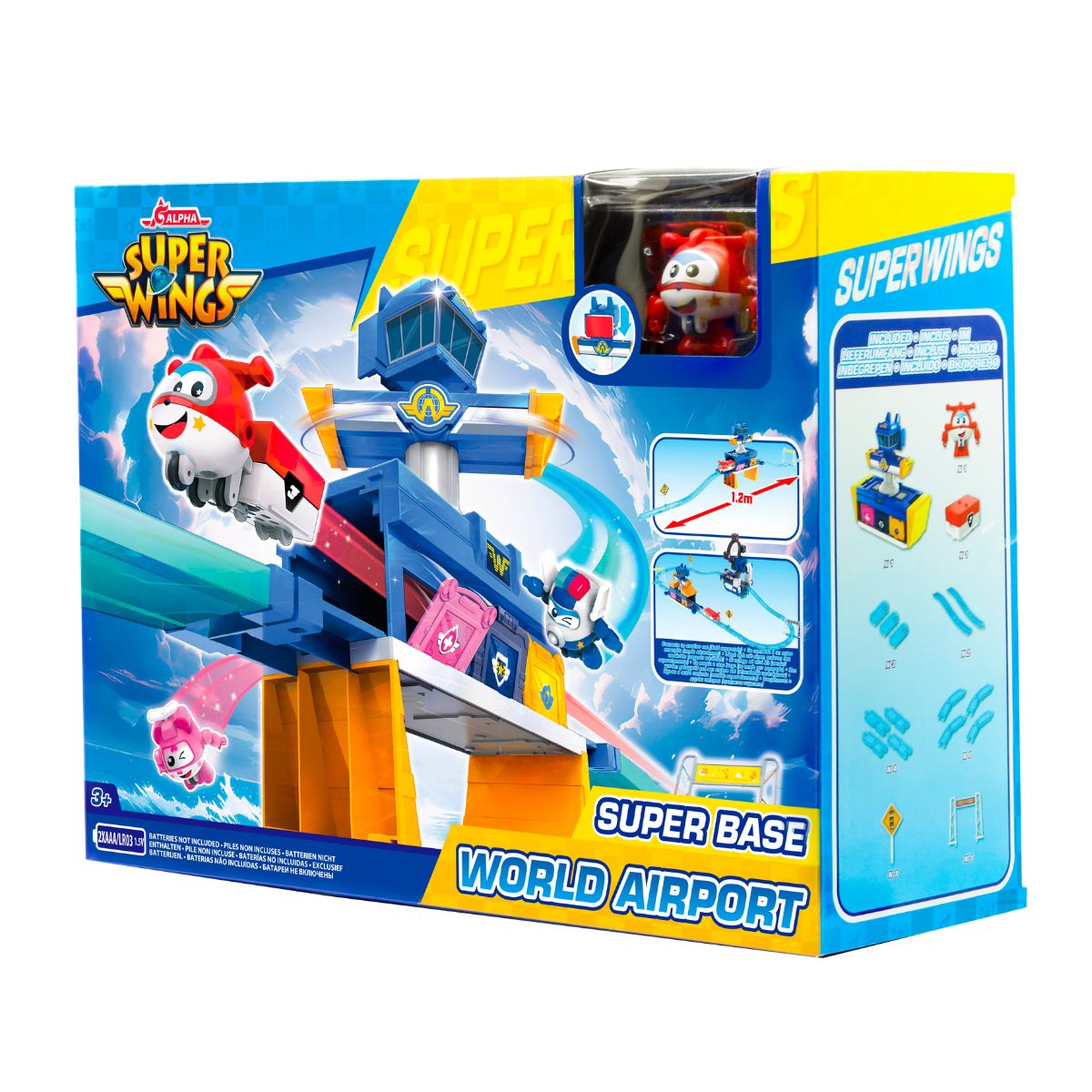Đồ Chơi Siêu Căn Cứ Superwings Biến Hình Trạm Kiểm Soát Sân Bay SUPERWINGS EU790862