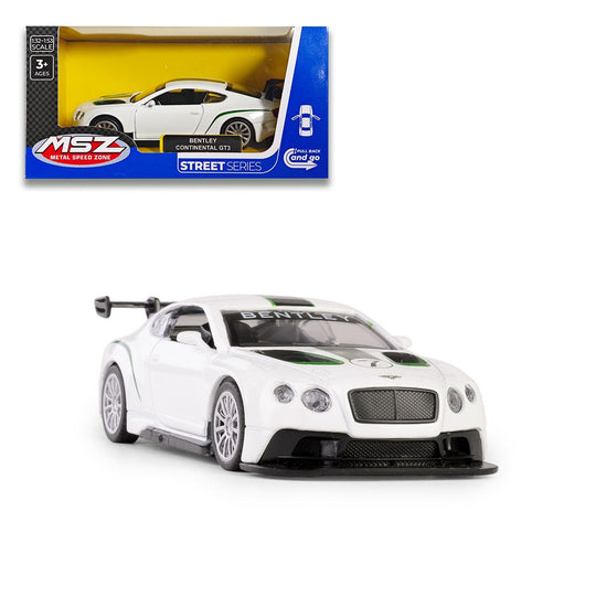 Đồ Chơi Siêu Xe Bentley Continental GT3 (Trắng) VECTO VT67319/WH