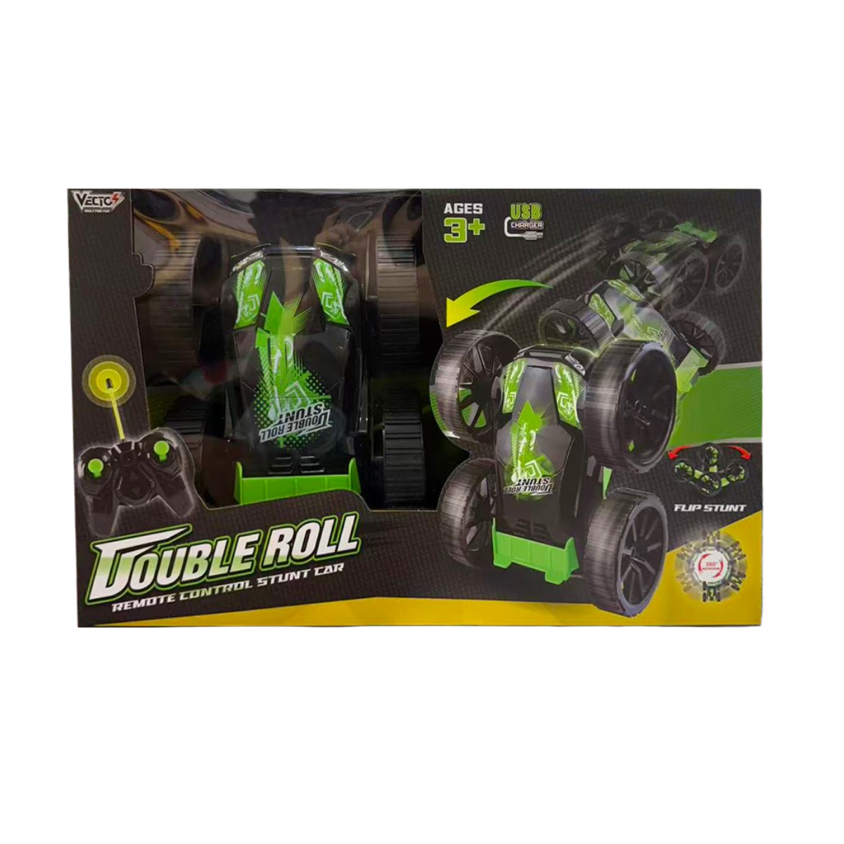 Đồ Chơi Siêu Xe Biểu Diễn 2 Mặt Điều Khiển Từ Xa VECTO VT603