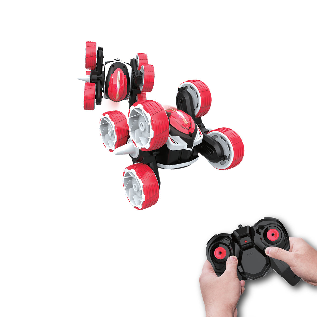 Đồ Chơi Siêu Xe Biểu Diễn 6 Bánh Điều Khiển Từ Xa (Đỏ) VECTO VT617/RD