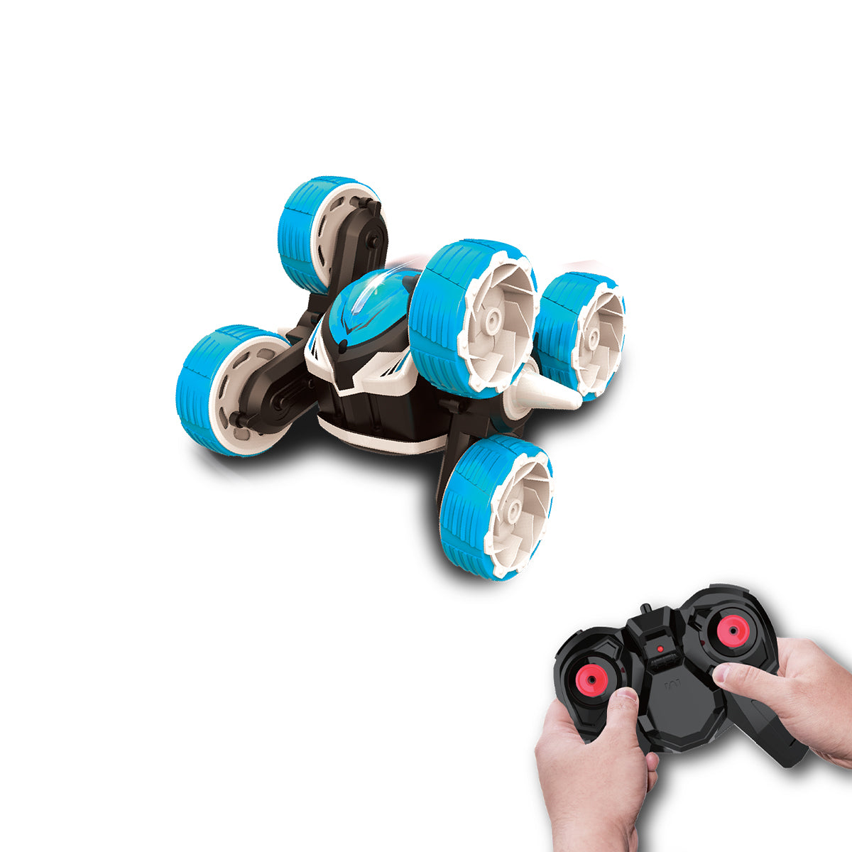 Đồ Chơi Siêu Xe Biểu Diễn 6 Bánh Điều Khiển Từ Xa (Xanh) VECTO VT617/BL